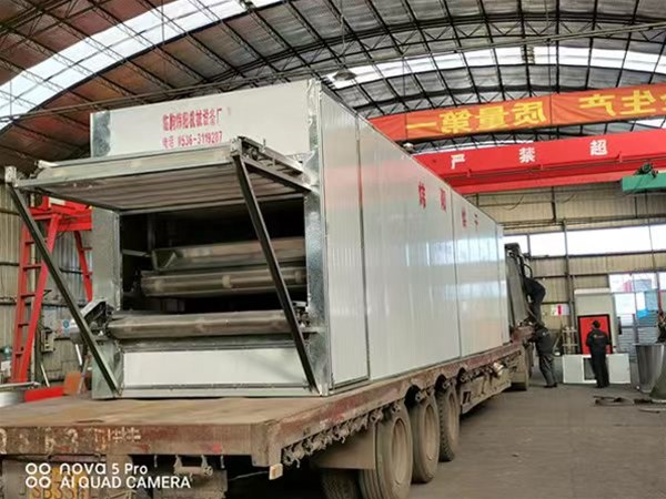 網帶式幹（gàn）燥機中（zhōng）網帶的使用不宜過度張緊