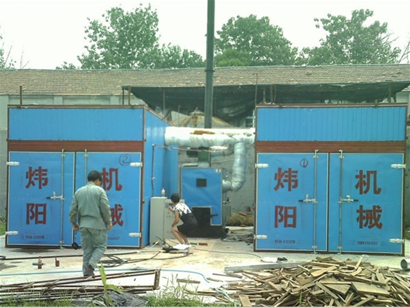 One machine, two room energy-saving wood drying equipment (click to enter)