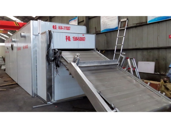 活性炭顆粒網帶烘幹機